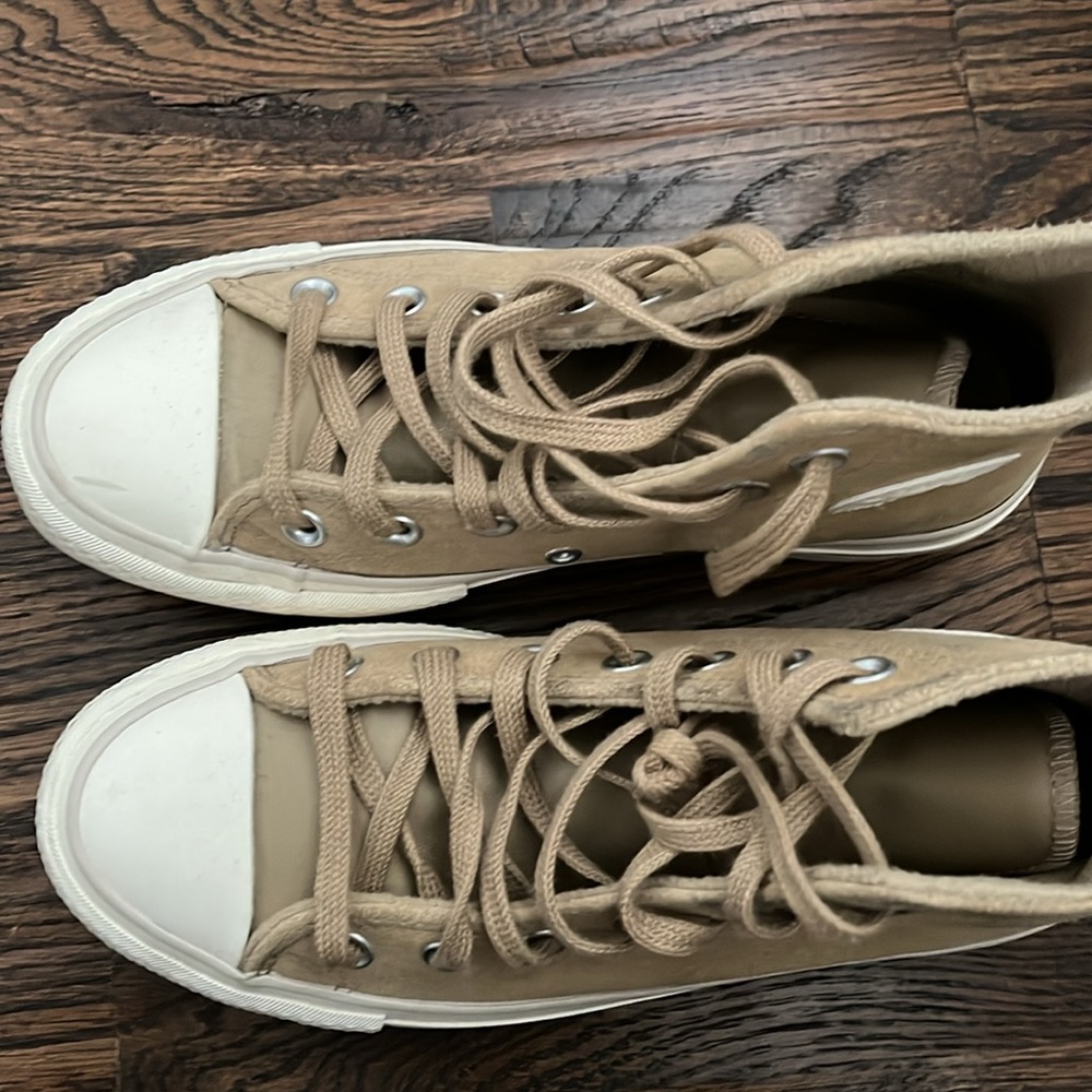 Converse: Women’s Platform Suede Sneakers - image 3